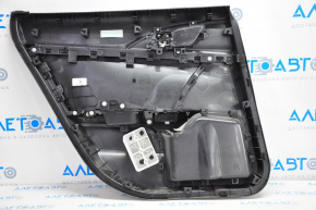Honda Civic X FC 16-21 4D black door trim panel with black insert