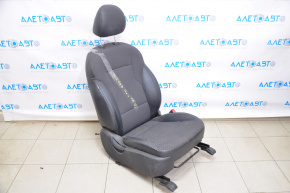Passenger seat Hyundai Sonata 11-11 with airbag, mechanical, combi black
