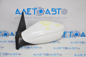 Left side mirror complete Hyundai Sonata 11-14 5 pins, white