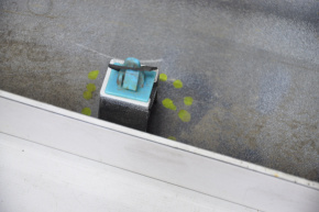 Left threshold Hyundai Sonata 11-13 white, break, scratch