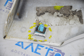 Right threshold Hyundai Sonata 11-13 white, breakage, scratch