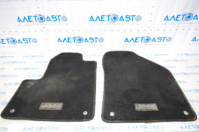 Set of floor mats for Jeep Cherokee KL 14-15 cloth black, for cleaning