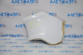 Bumper rear bare right fang Jeep Cherokee KL 14-18 white