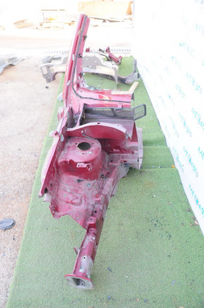 Quarter front right Jeep Patriot 11-17 red