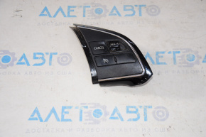 Steering wheel control buttons right Mitsubishi Outlander 16-20 black