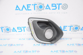 Front right fog light frame Mitsubishi Outlander Sport ASX 11-15 pre-rest, chrome