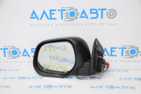 Left side mirror complete Mitsubishi Outlander Sport ASX 10-15 5 pins, blue