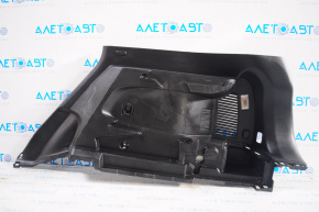 Right arch trim Nissan Rogue 14-16 black, under 2 rows, scratches, without overlay