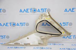 Upper left rear pillar trim for VW Passat b7 12-15 USA, beige, type 1
