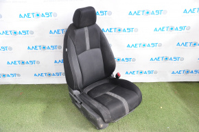Passenger seat Honda Civic X FC 16-19 4d without airbag, mechanical, cloth black