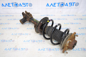 Shock absorber strut assembly front left Hyundai Sonata 11-14 type 2, rusty