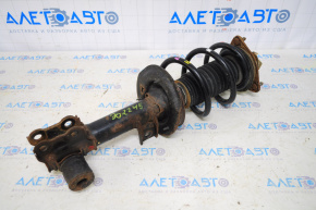 Shock absorber strut assembly front left Hyundai Sonata 11-14 type 2, rusty