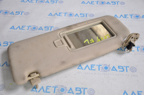 Left visor Hyundai Sonata 15-19 beige, for cleaning