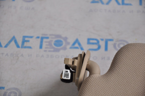 Left visor Hyundai Sonata 15-19 beige, for cleaning