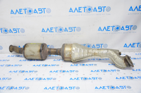 Exhaust line middle part with catalyst VW Passat b7 12-14 USA diesel