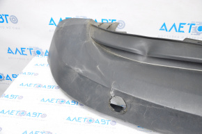 Bare rear bumper VW Tiguan 09-17 lower part structure, tears, dents