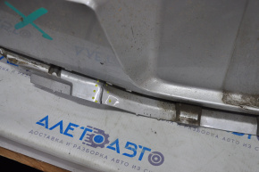 Rear bumper bare VW Tiguan 12-18 rest upper part silver LA7W, tears, breakage of fasteners