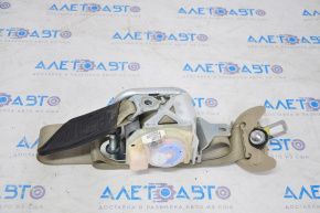Passenger seat belt Honda Accord 13-17 beige, dry cleanable