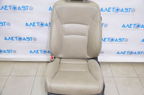 Driver's seat Honda Accord 13-17 with airbag, electric, beige leather, dry-cleanable