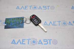 Key Honda Civic X FC 16-21 4 buttons, case defect