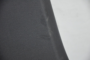 Center pillar trim lower left Hyundai Sonata 15-19 black, scratches, broken fastener