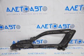 Left fog light frame Hyundai Sonata 15-17 SE without DRL, pokes