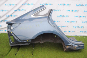Quarter wing rear right Hyundai Sonata 15-19 blue X8, butt