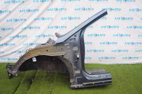 Quarter front left Hyundai Sonata 15-19 blue X8