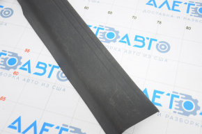 Door sill trim inner front left Nissan Murano z52 15-16 black 2 stripes, rubbed