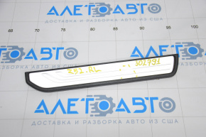 Door sill trim outer rear left Nissan Murano z52 15-16 chrome, dented