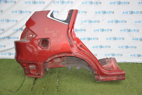 Quarter wing rear right Nissan Rogue 14-20 red