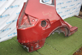 Quarter wing rear right Nissan Rogue 14-20 red