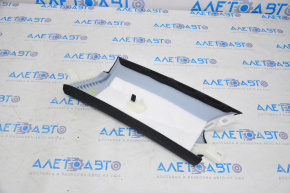 Rear pillar trim, front, behind the window, left, black, Audi Q5 8R 09-17