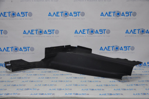 Door sill trim inner rear left Audi Q5 8R 09-17 black, scratches