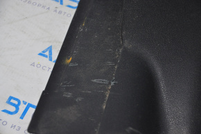 Door sill trim inner rear left Audi Q5 8R 09-17 black, scratches