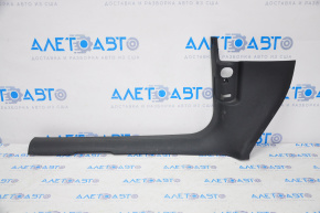 Door sill trim inner front left Audi Q5 8R 09-17 black, dented crepe, scratches