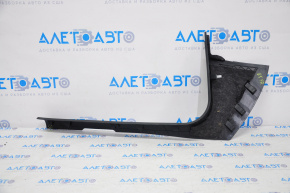Door sill trim inner front right Audi Q5 8R 09-17 black, broken fastener, scratches