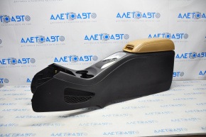 Console center armrest and cup holders Dodge Journey 11-20 beige