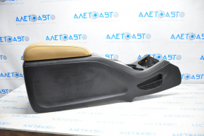 Console center armrest and cup holders Dodge Journey 11-20 beige