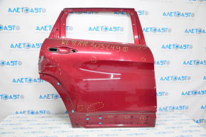 Door bare rear right Jeep Cherokee KL 14-23 red PRP dented, bumps