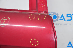 Door bare rear right Jeep Cherokee KL 14-23 red PRP dented, bumps