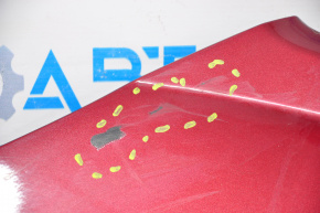 Rear bumper bare left fang Jeep Cherokee KL 14-18 red, scratch