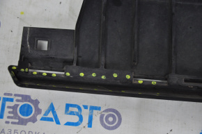 Fastening of the rear bumper cover central Jeep Cherokee KL 14-18 for 2 pipes, tear, breakage of the fastening
