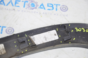 Rear right wing arch trim Jeep Cherokee KL 14-18 broken fastener, rubbed, scratch