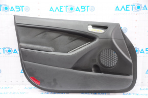 Door trim card front left Kia Forte 4d 17-17 rest black, worn