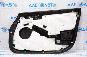 Door trim card front left Kia Forte 4d 17-17 rest black, worn
