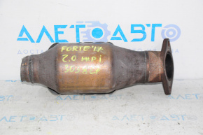 Lower catalytic converter Kia Forte 4d 17-18 rest 2.0 mpi