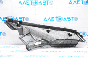 Rear pillar trim lower left Kia Forte 4d 17-18 rest black, broken fastener