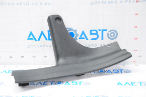 Door sill trim rear left Kia Forte 4d 17-18 rest black, broken fastening, worn