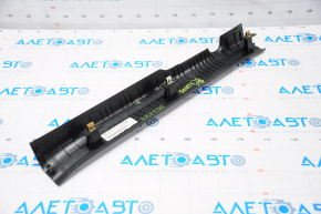 Door sill trim front right Kia Forte 4d 17-16 rest black, broken fastening